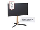 Vogel's TV-Bodenstand, Eiche - COMFORT, schwenkbar, 40-77", 50kg