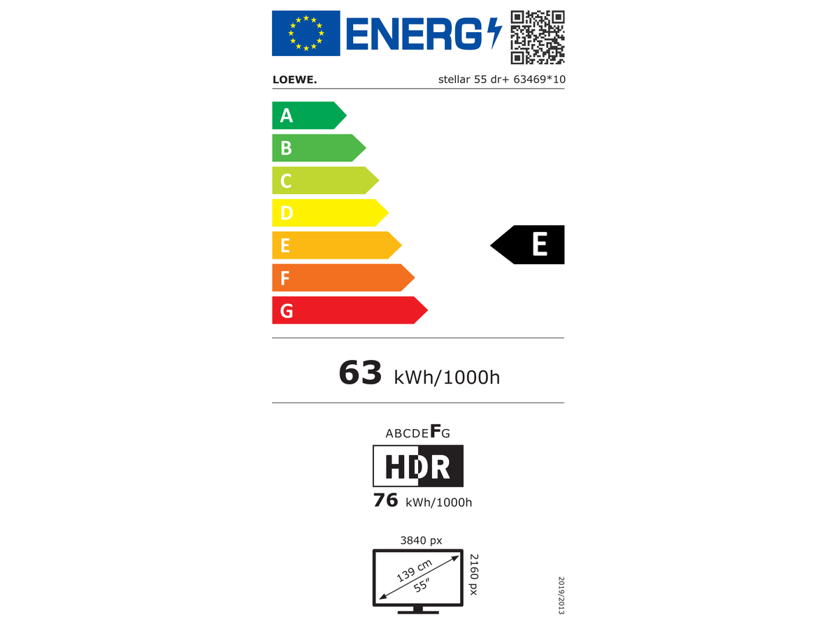 Loewe stellar 55 dr+ alu + alu matt - Loewe TV OLED UHD 55"
