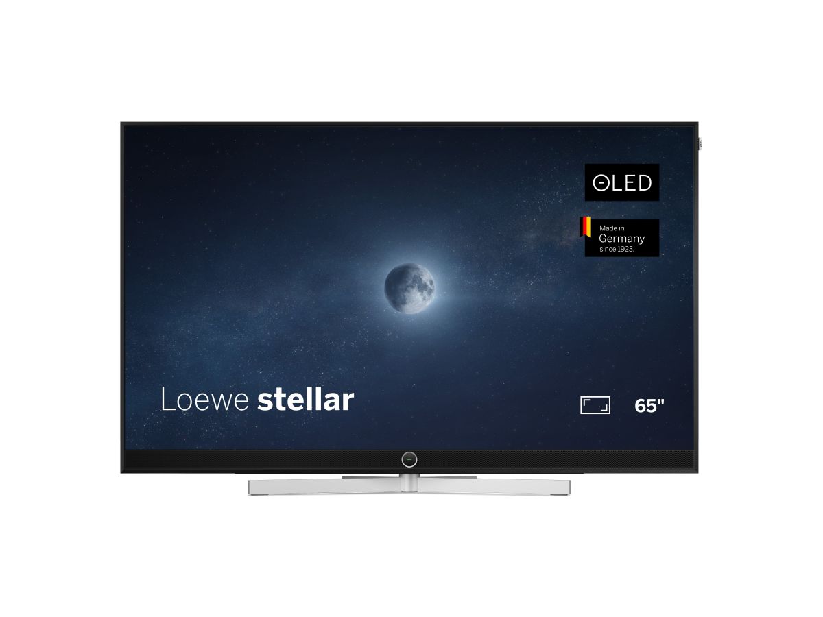 Loewe stellar 65 dr+ alu black + lava - Loewe OLED UHD TV 65"