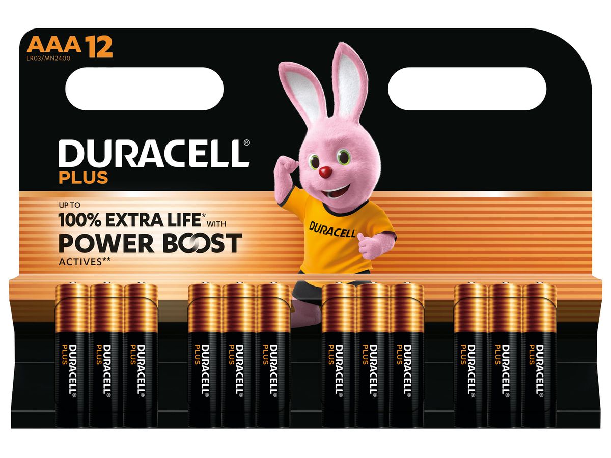 Plus MN2400/AAA/LR03 12er - Power Boost