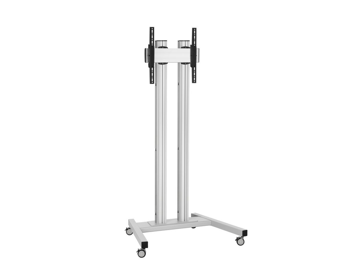 Vogel's Pro Trolley Bundle - Display, >65, 180cm, 80kg, silver