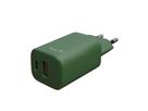 HUNE Ladeadapter TypeC & USB 20W - Forest green