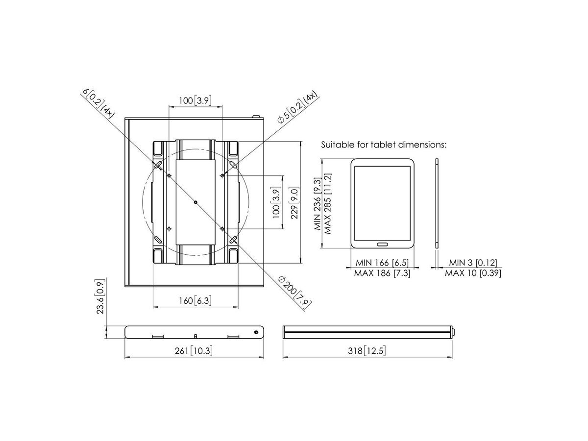 Vogel's Pro Tablock - TabLock universal