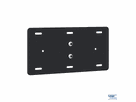 SmartMetals Wall Plate - for 052.7200, 052.7250, black