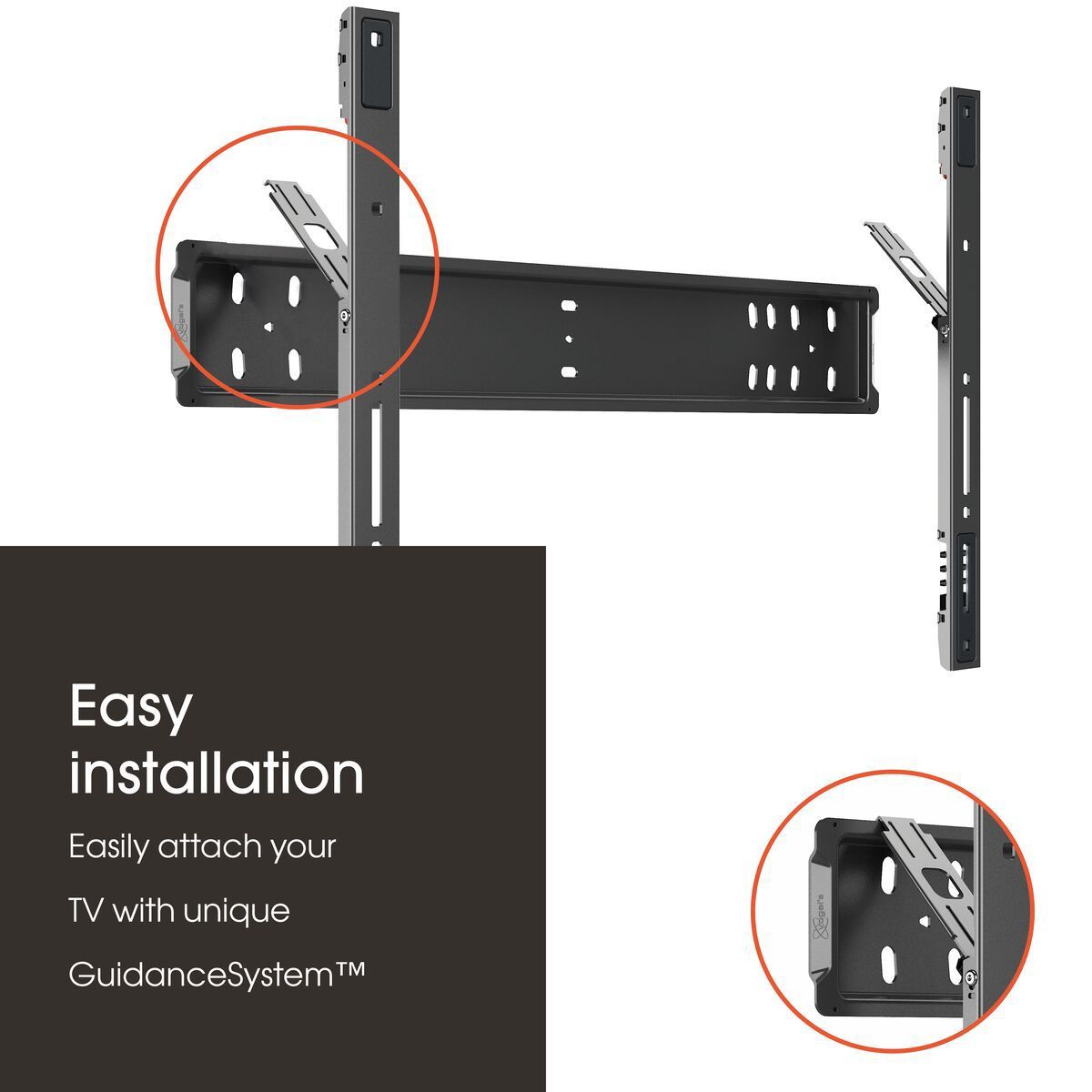 Vogel's TV-Wandhalterung - ELITE, flach, 32-77", 75kg