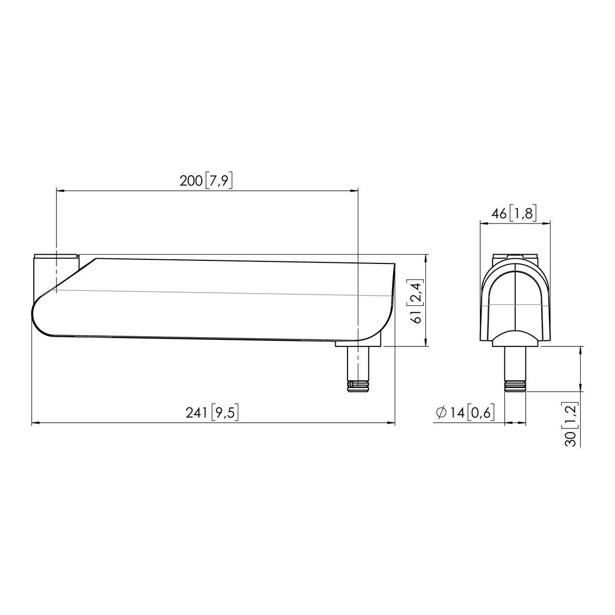 Vogel's Pro Schwenkkomponente ,gerade - MOMO Motion und Motion Plus, schwarz