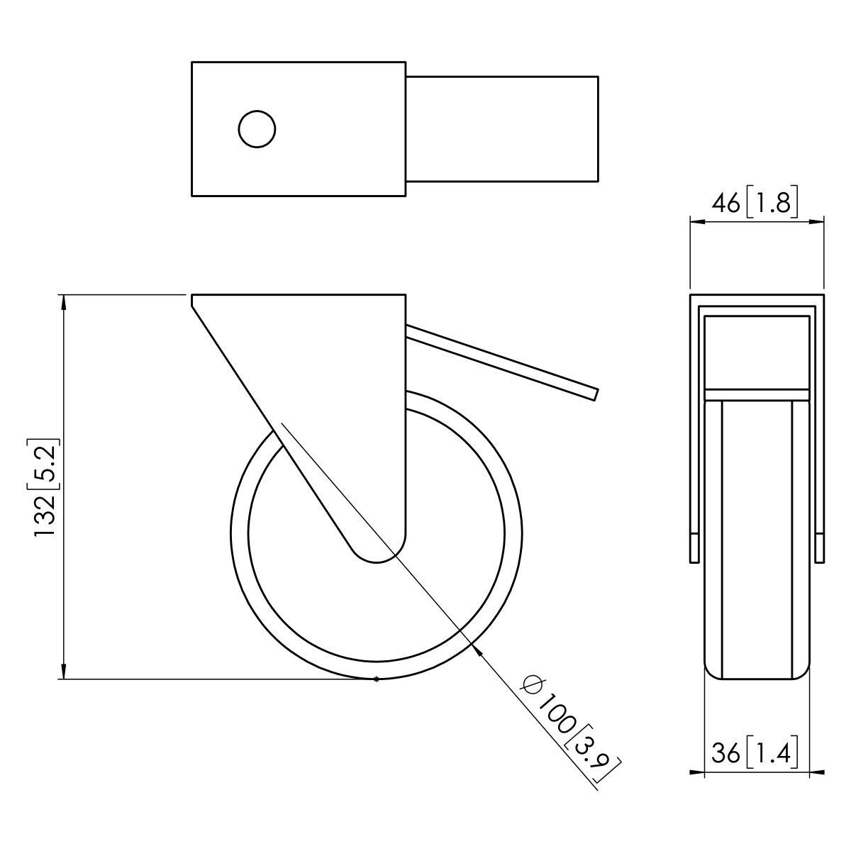 Vogel's Pro Schwerlastrollen - Connect-It, zu PFT85xx, PFT2520