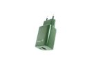 HUNE Ladeadapter TypeC & USB 20W - Forest green