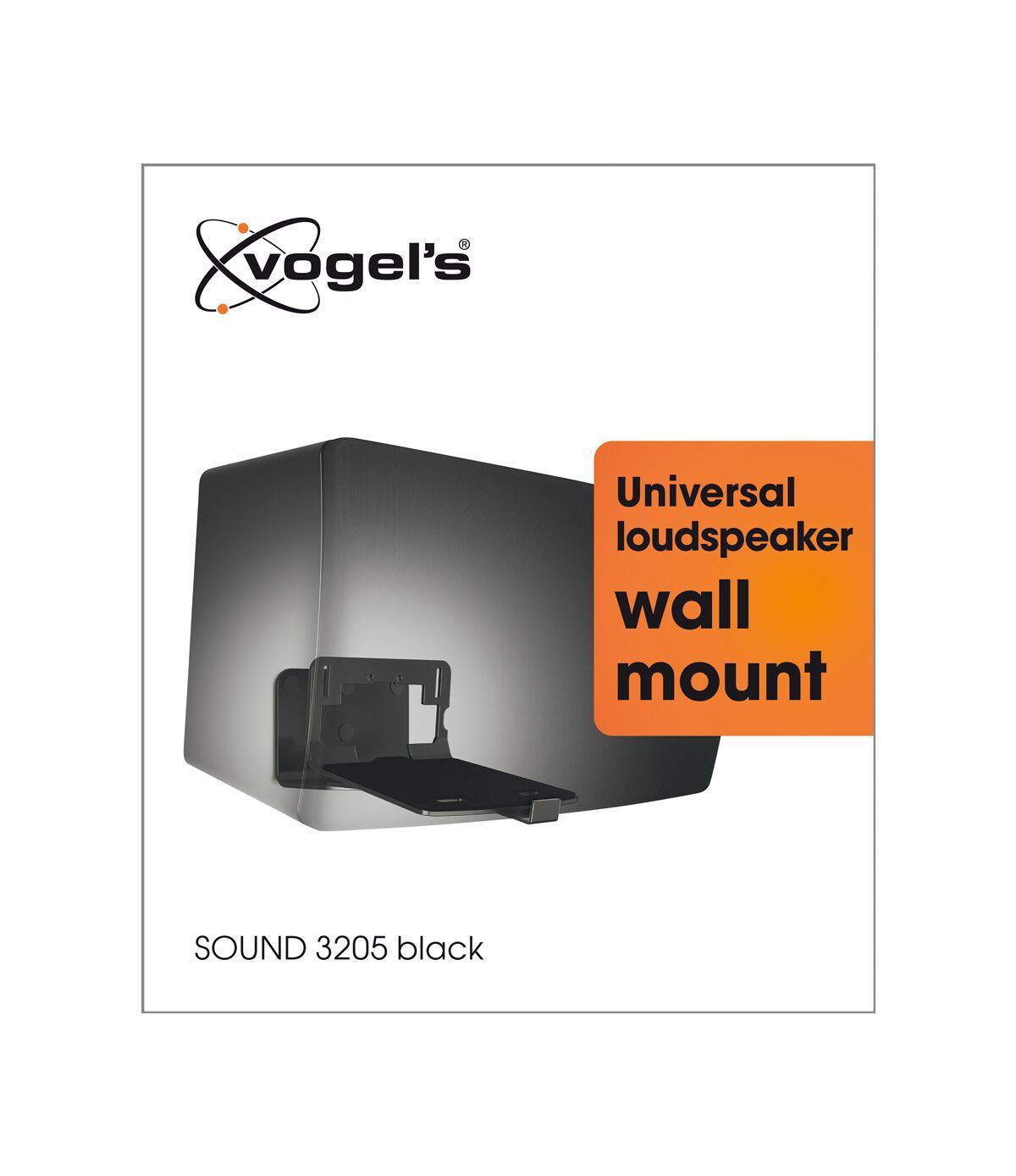Vogel's LS wall bracket - Denon, Sonos, Universal, 7kg, black