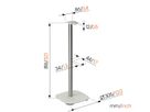 Vogel's LS-Standfuss für - Sonos ERA-300, weiss