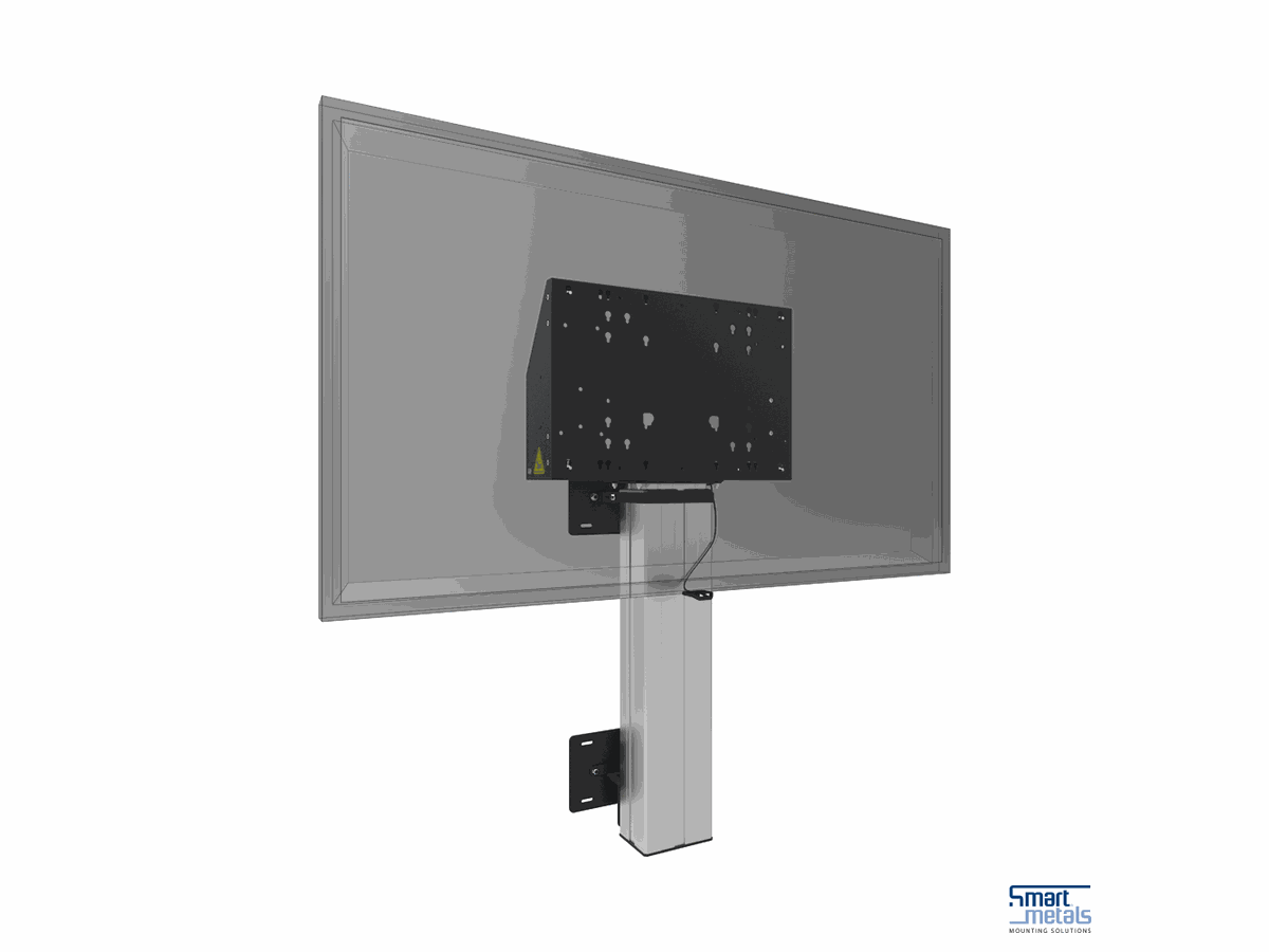SmartMetals Plaque murale - pour 052.7200, 052.7250, noir
