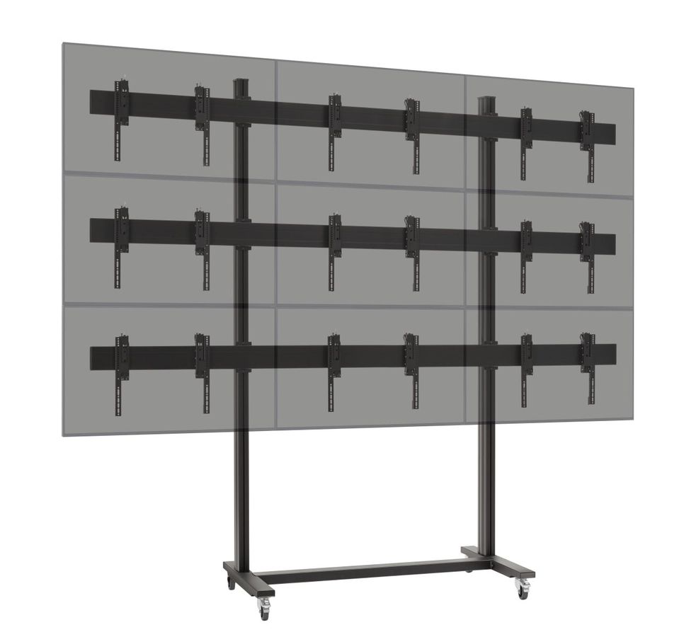Vogel's Pro  Trolley Set - pour écran, 3x3, <55, 270cm, noir
