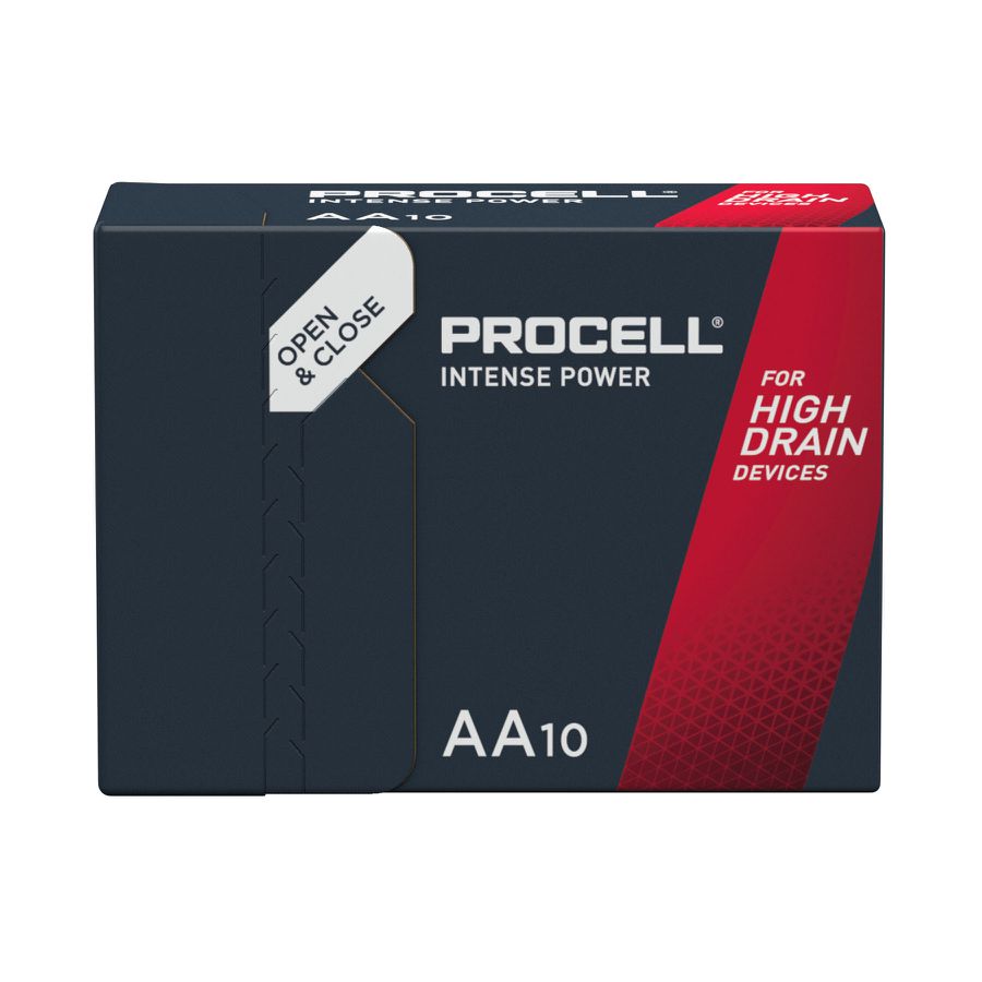 Procell Intense AA (LR06) CP10 - Zn/MnO2 Alkaline 1.5V