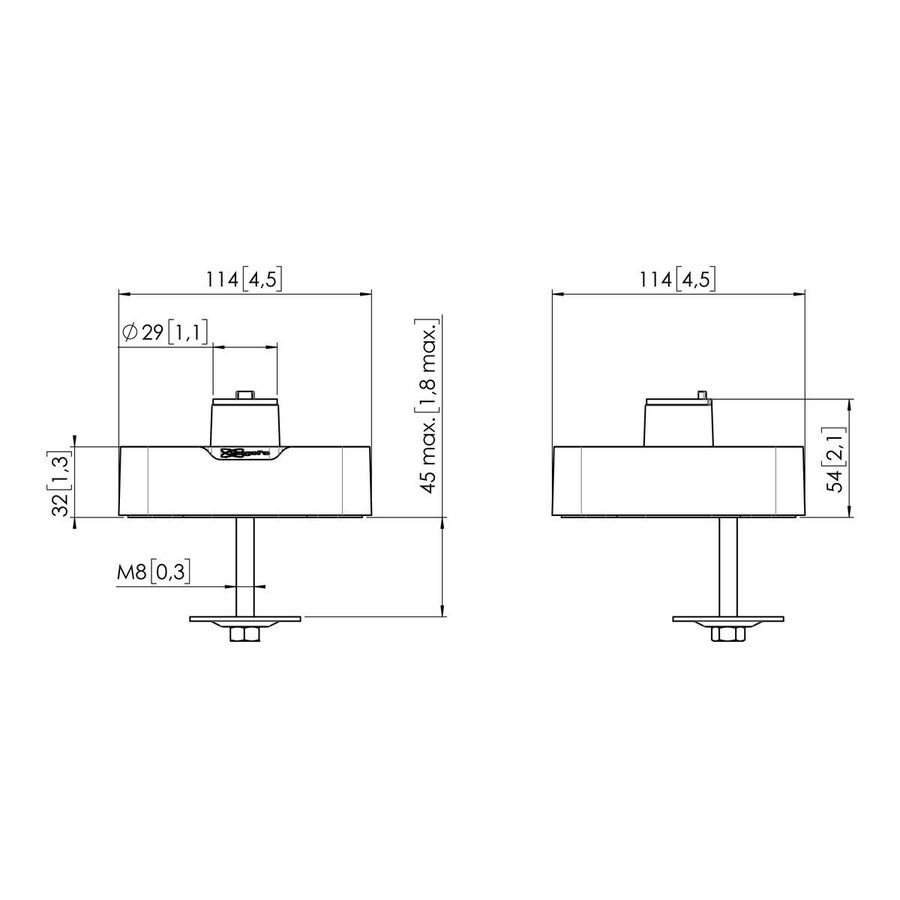 Vogel's Pro Base with Pivot Component - MOMO Motion and Motion Plus, black