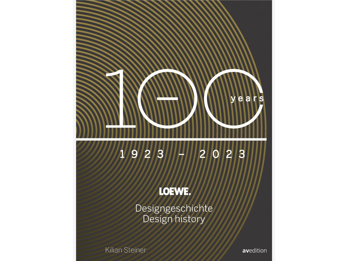 Loewe book "Design history" DE&EN - Loewe Give-Aways