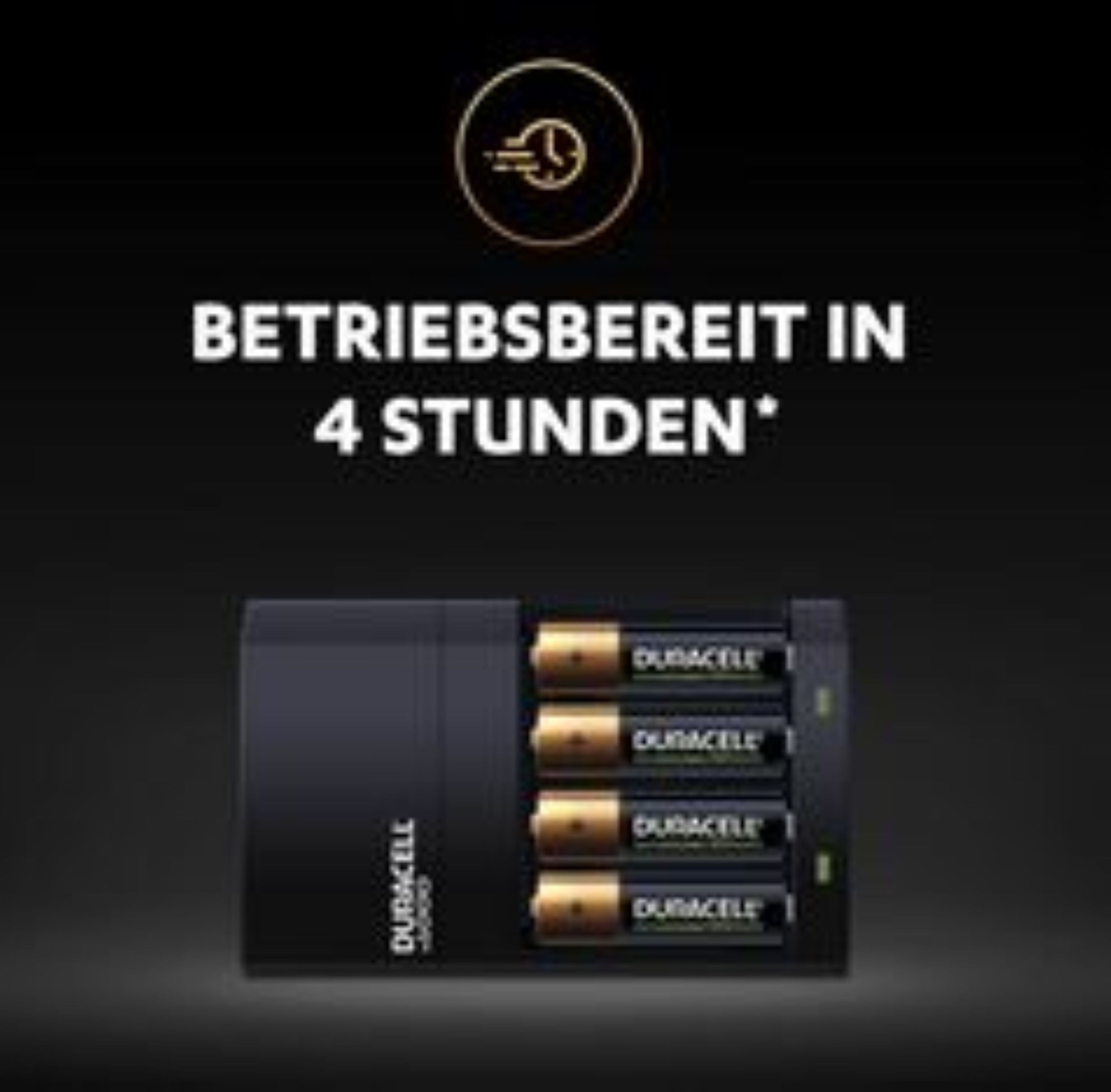 CEF14 Charger 45 Min.inkl. 2xAA + 2AAA