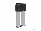 SmartMetals Display-Lift - Elektr. Doppelprofil, max 98", 200kg
