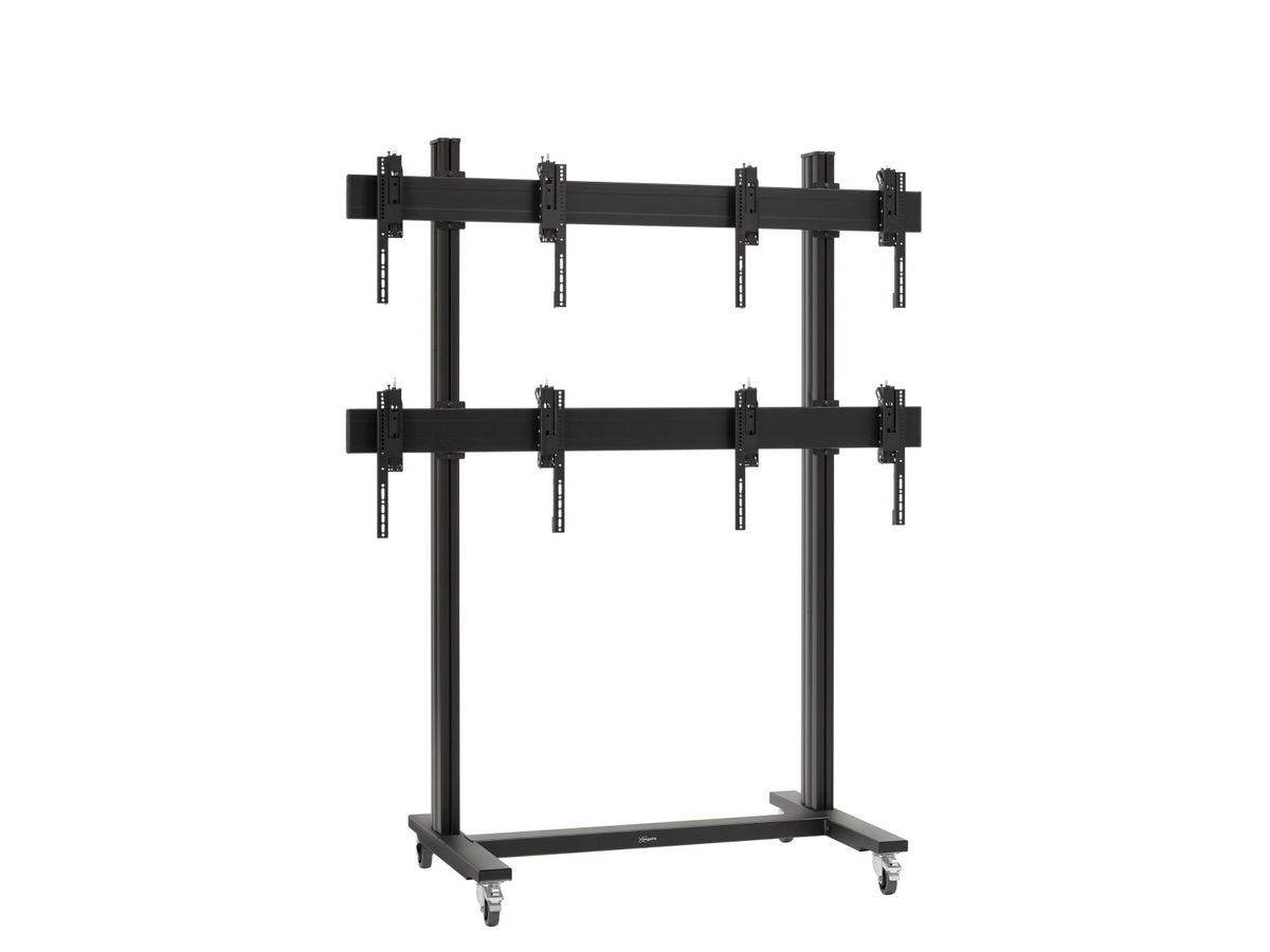 Vogel's Pro Trolley Bundle - Display, 2x2, <55, 200cm, black