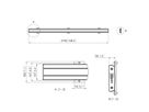 Vogel's Pro Display-Adapterbar - Connect-It, 2765mm, Silber