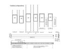 Vogel's Pro mounting profiles - Ceilings or floor, for Samsung OMN-D