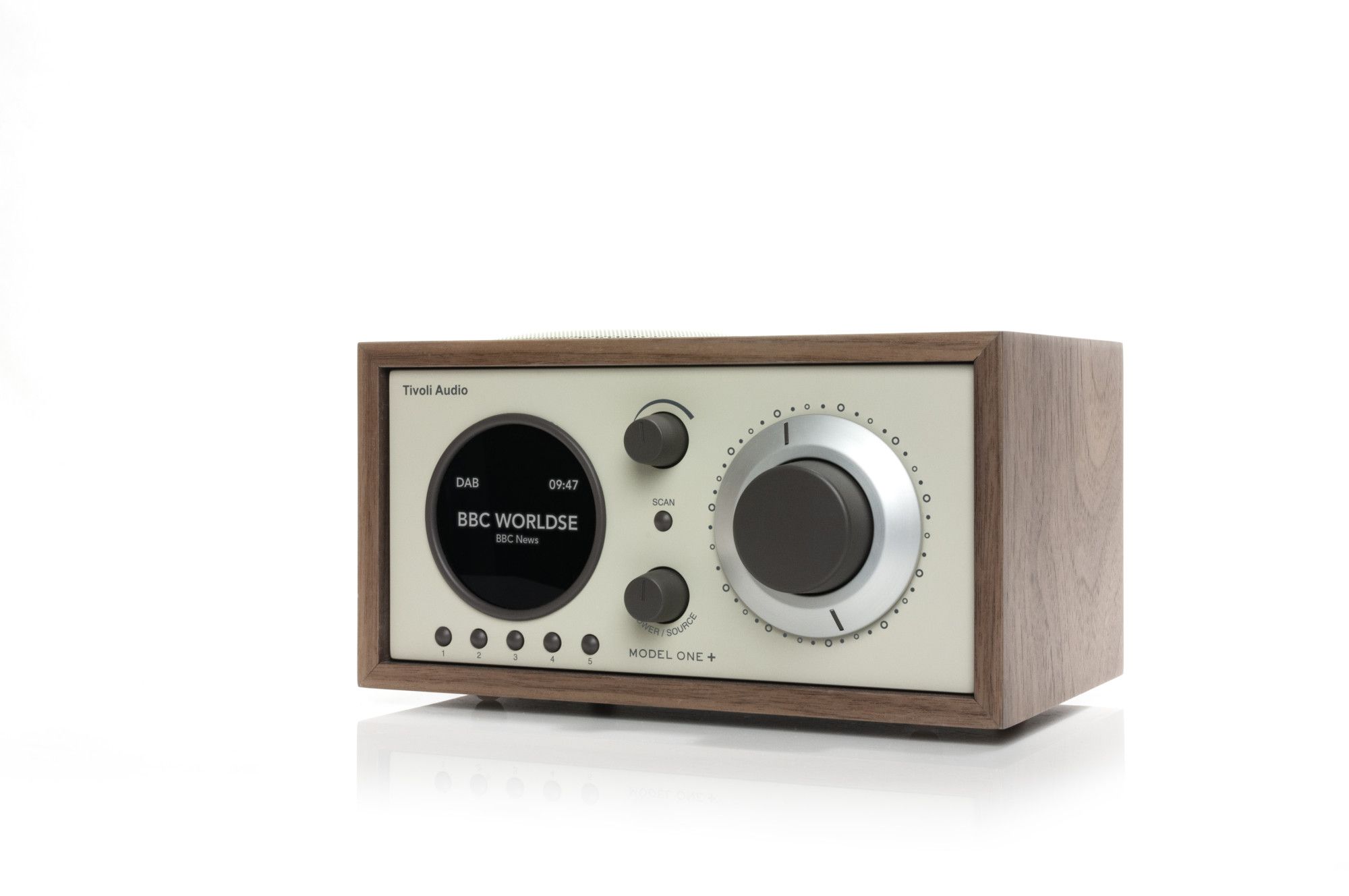 Tivoli Model One+ walnut/beige - Telion AG