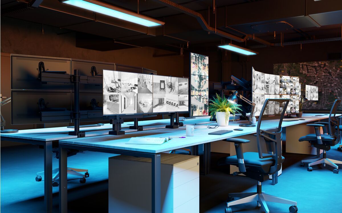 Vogel's Pro Monitor arm, angled - MOMO Motion and Motion Plus, black