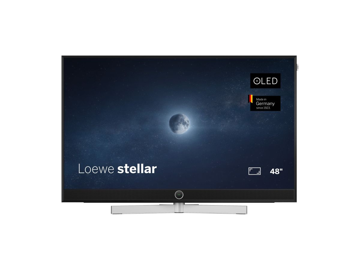 Loewe stellar 48 dr+ alu black + lava - Loewe TV OLED UHD 48"