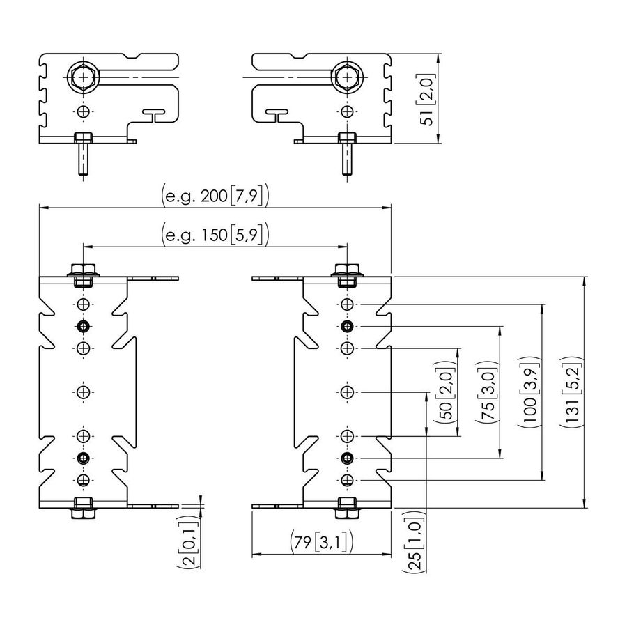 Vogel's Pro mounting adapter for accesso - RISE accessories, for PFB-34xx