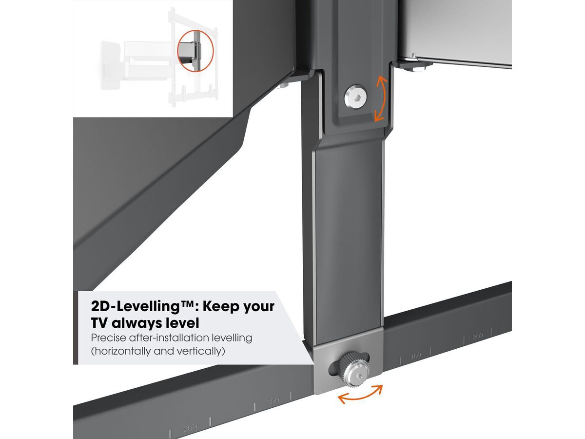 Vogel's TV-Wandhalterung - ELITE, schwenkbar, 55-100", 75kg