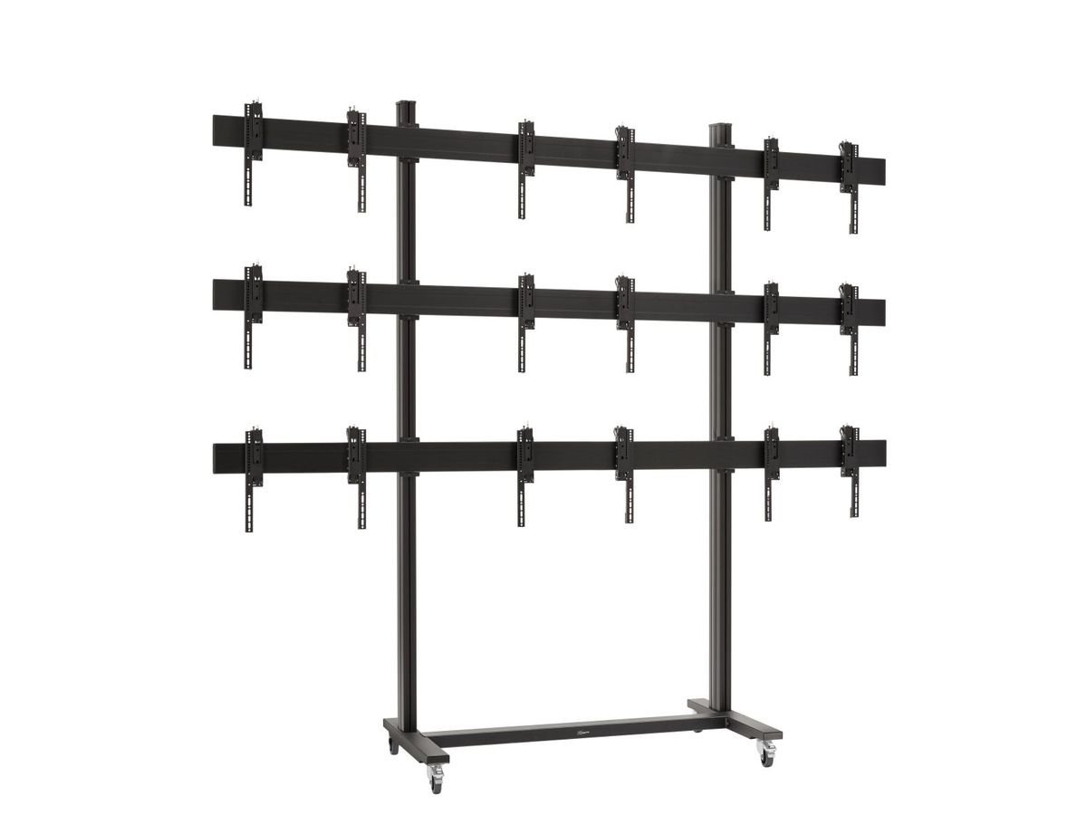 Vogel's Pro Trolley Bundle - Display, 3x3, <55, 270cm, black