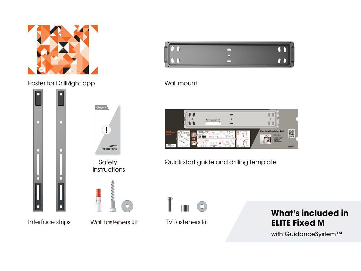 Vogel's Support TV - ELITE, fix, 32-77", 75kg