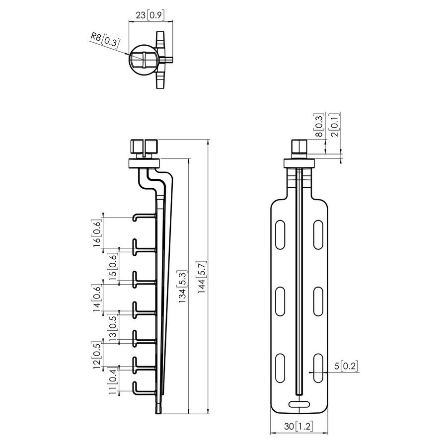 Vogel's Pro Clip pour câble - Connect-It, modulaire, pour PUC29xx