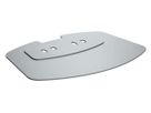 Vogel's Pro Plaque de fond, 2 profil - Connect-It, modulaire, PUC27xx, argent
