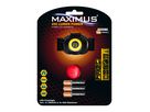 MAXIMUS LED Headlamp M-HDL-004-DU - 5W+3W 450lm 3xAAA Powered by Duracell