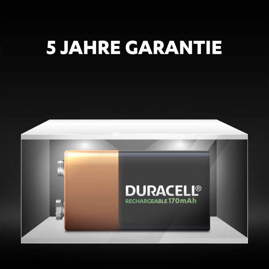 9V/HR22 B1 Rechargeable Akku 170mAh