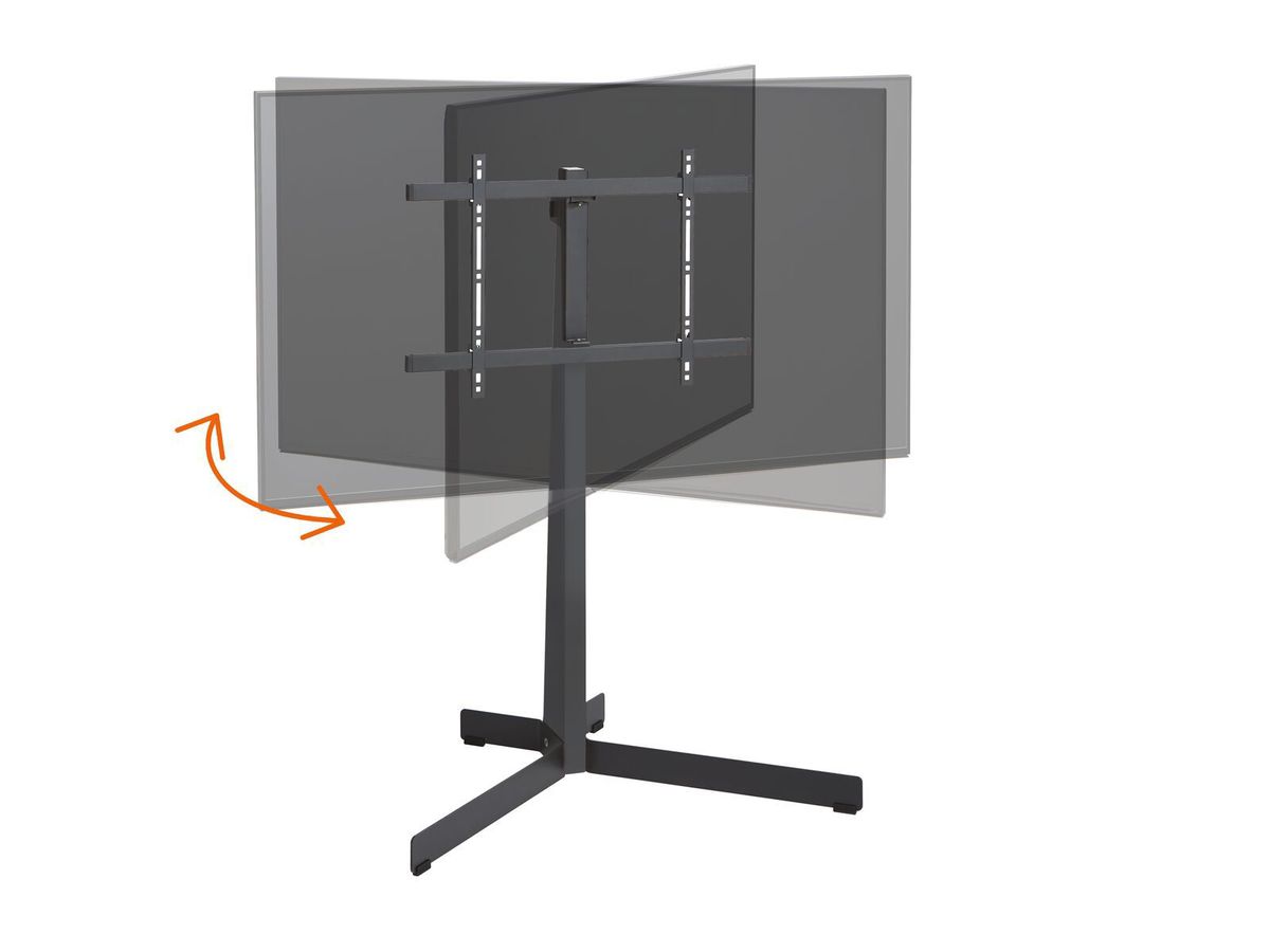 Vogel's Support TV Sur Pied - COMFORT, pivotant, 40-77", 50kg