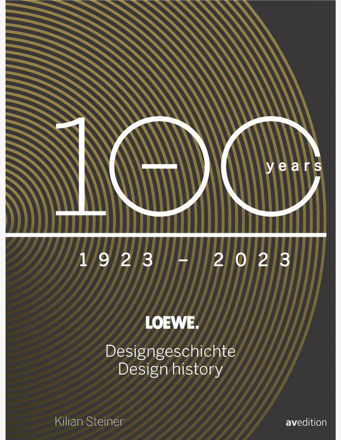 Loewe book "Design history" DE&EN - Loewe Give-Aways