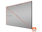 celexon CLR HomeCinema UST V2.0 120" - Rahmenleinwand schwarz