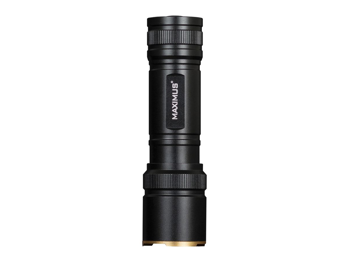 MAXIMUS LED Flashlight M-FL-018-DU - 3W 135lm 3xAAA Powered by Duracell