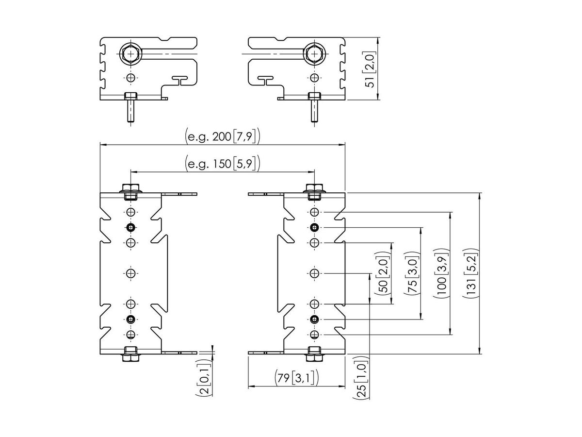 Vogel's Pro Adaptateur de montage - RISE accessoires, pour PFB-34xx