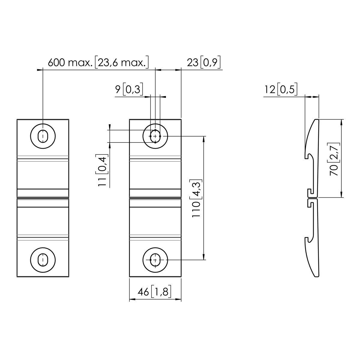 Vogel's Pro Wandhalterungskomponente für - MOMO Motion und Motion Plus, weiss