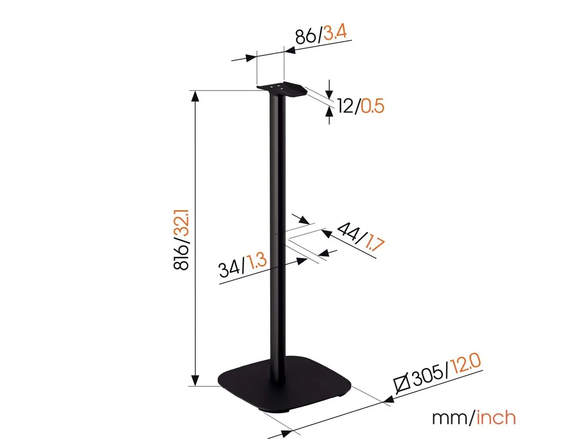 Vogel's LS-Standfuss für - Sonos ERA-300, schwarz