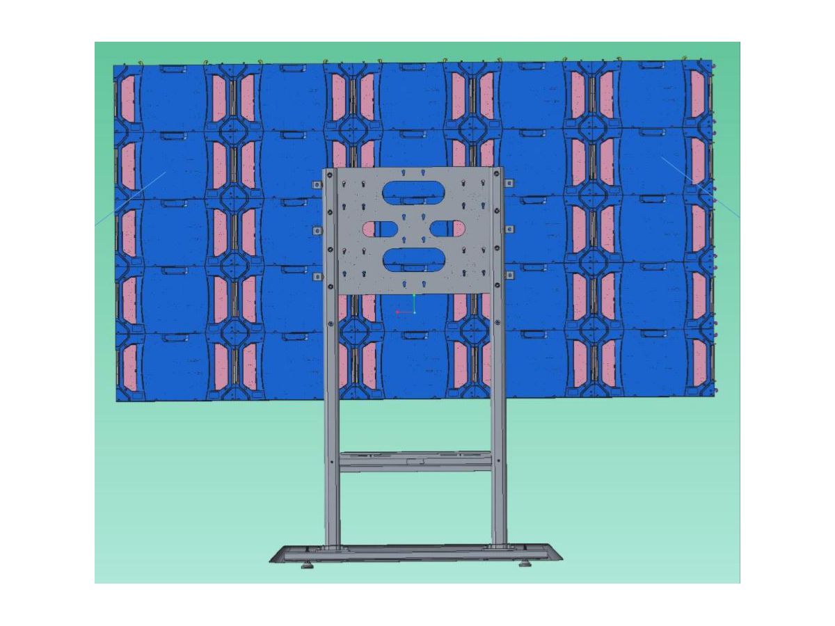 ABSEN C138 2.0, Floor-Wall-Mount Packa