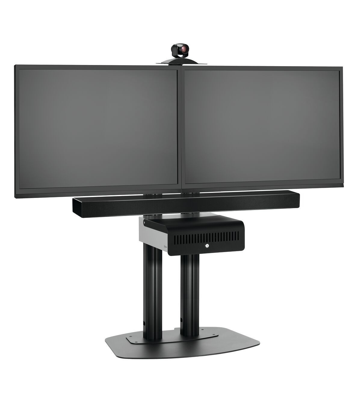 Vogel's Pro Bodenplatte, 2 Profile - Connect-It, modular, PUC27xx, Schwarz