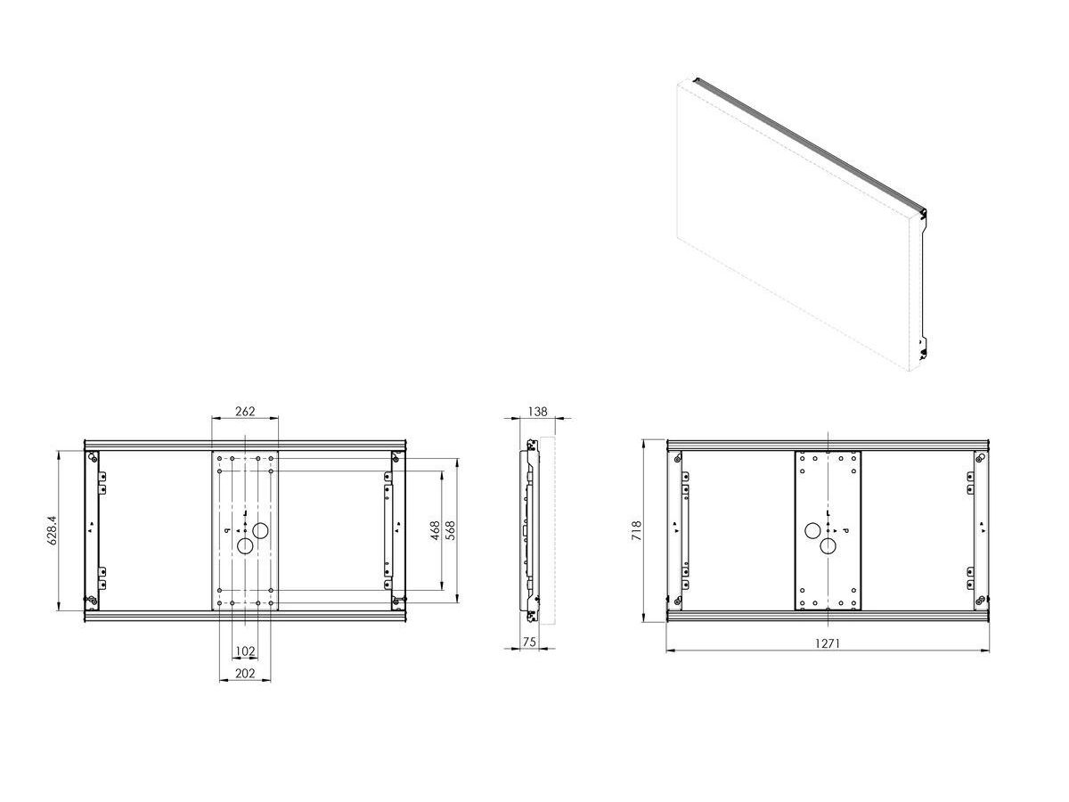 Vogel's Pro support extérieur - pour LG 55XE4F