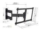 Vogel's TV wall mount - COMFORT, turn, 55-100", 55kg