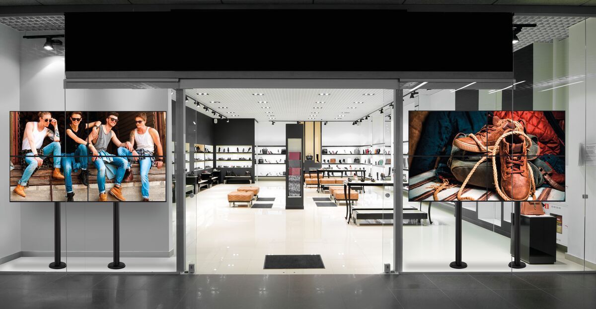 Vogel's Pro Ceiling Mount Bundle - Display, 2x2, <55, 200cm, black