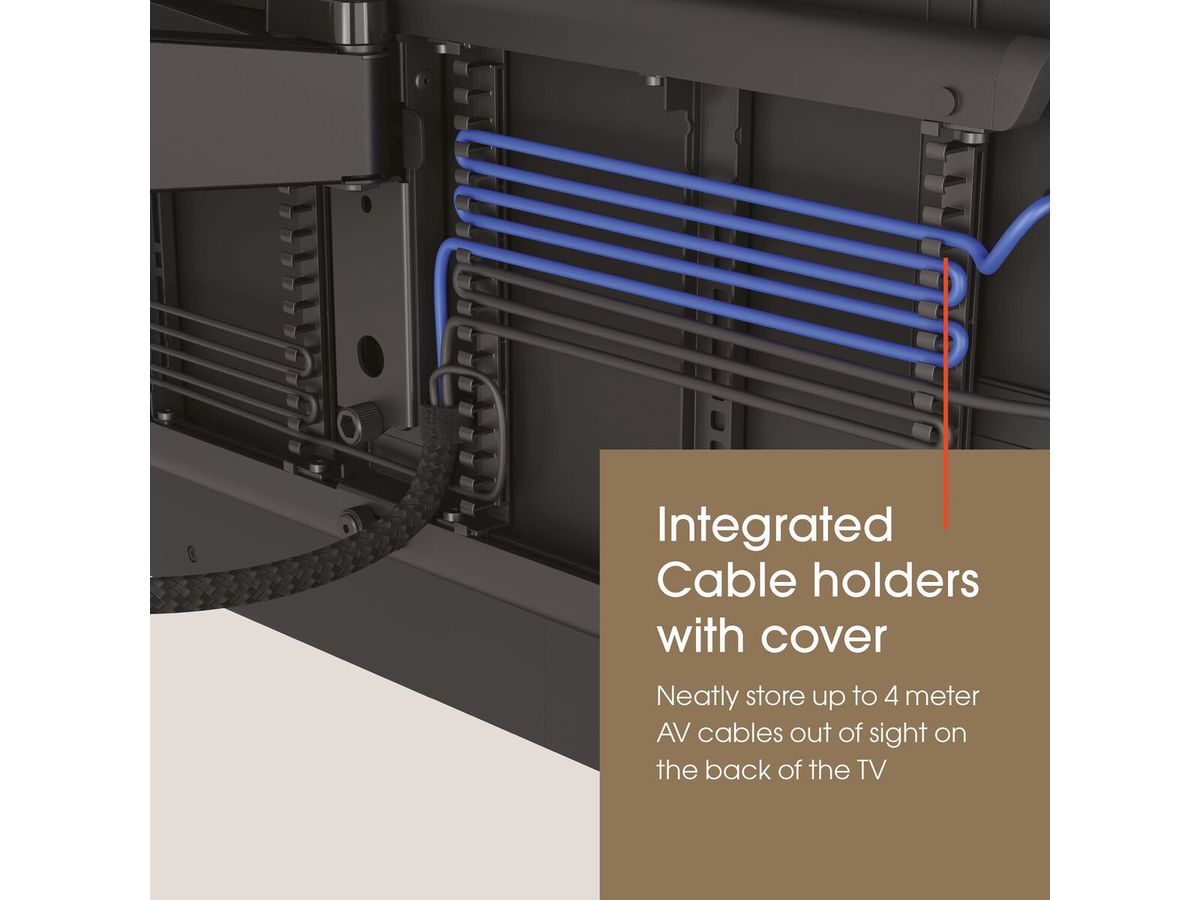 Vogel's Support TV Motorisé - SIGNATURE, pivotant, 40-77", 35kg