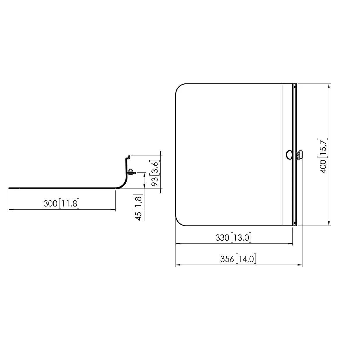 Vogel's Pro Laptop Holder - RISE accessories, 5kg