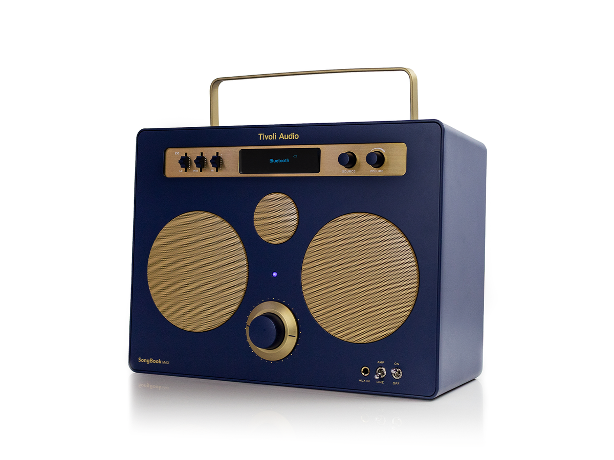 Tivoli SongBook Max blau/gold
